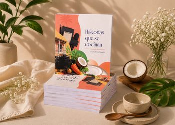 Periodista Gabriela Hungría presenta su libro Historias que se Cocinan