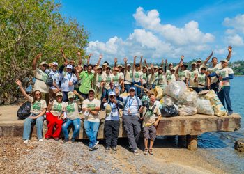 Prioriza RD realiza jornada simultánea de limpieza en cayos de Samaná y retira más de 1,093 libras de desechos