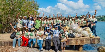 Prioriza RD realiza jornada simultánea de limpieza en cayos de Samaná y retira más de 1,093 libras de desechos