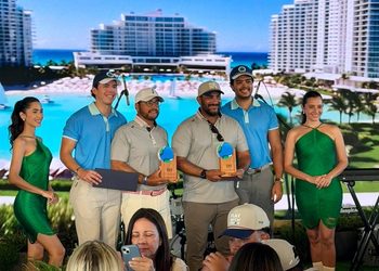 Eloy Núñez y Western Fernández conquistan primer lugar con 64 golpes netos en el Torneo de Golf BMCargo