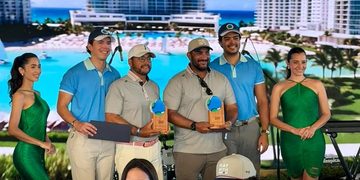 Eloy Núñez y Western Fernández conquistan primer lugar con 64 golpes netos en el Torneo de Golf BMCargo